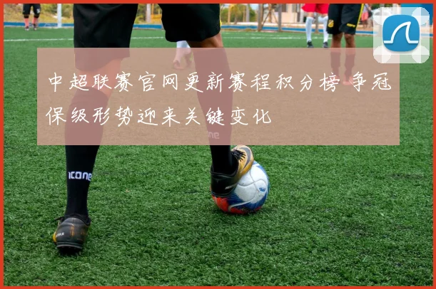 中超联赛官网更新赛程积分榜 争冠保级形势迎来关键变化